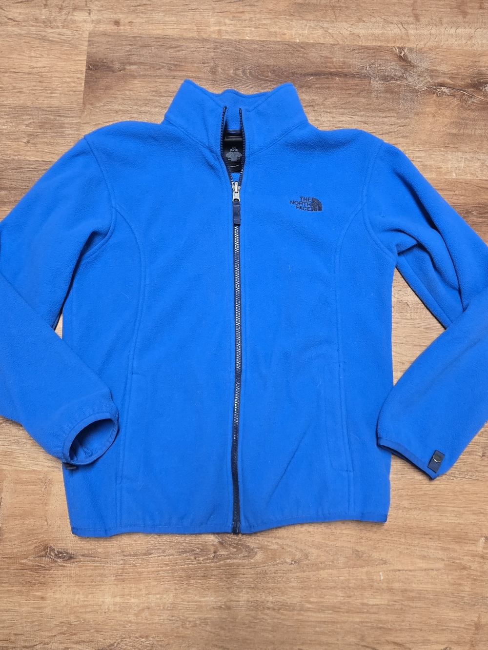 The North Face Kids Blue Full-Zip Fleece Sweater Jacket  Boys Size 14/16